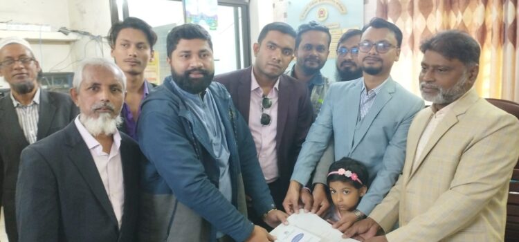 বরিশাল-৫ আসনেএবি পার্টির তারিকুল ইসলাম নাহিদের মনোনয়ন সংগ্রহ