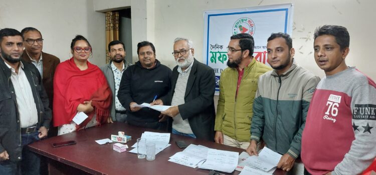 সাংবাদিক সমন্বয় পরিষদ বরিশাল-এর সভাপতি তালুকদার মাসুদ এবং সম্পাদক সুমাইয়া জিসান