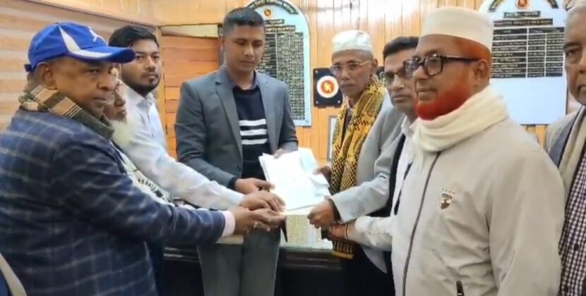 পটুয়াখালী-০৪ আসনে বিএনপির প্রার্থীর পক্ষে মনোনয়ন পত্র দাখিল