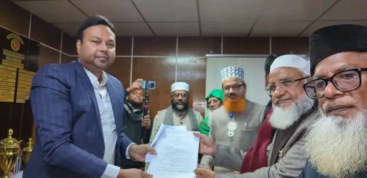 বরিশাল-৪ আসনে জামায়াত প্রার্থীর মনোনয়নপত্র দাখিল