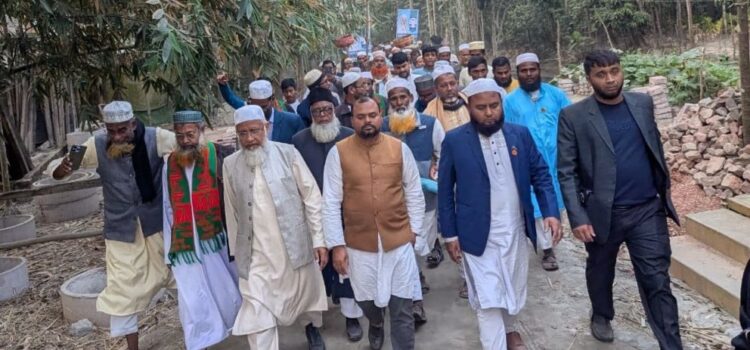 প্রান্তিক জনপদে বরিশাল-৪ আসনে দাঁড়িপাল্লার প্রার্থী