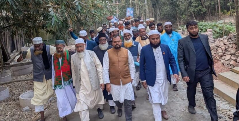 প্রান্তিক জনপদে বরিশাল-৪ আসনে দাঁড়িপাল্লার প্রার্থী