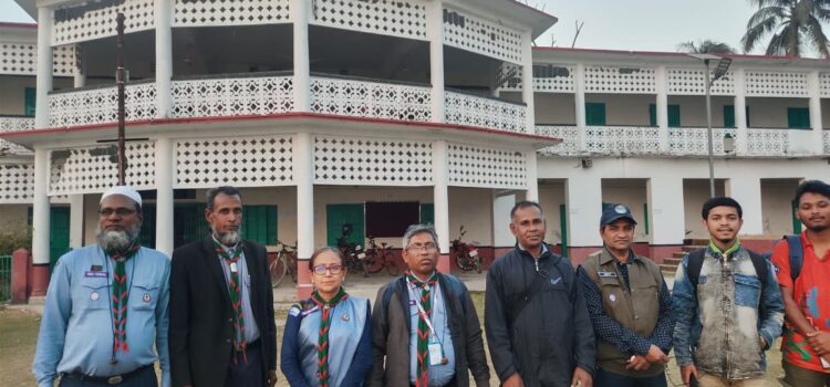 কলাপাড়ায় শাপলা কাব ও প্রেসিডেন্ট অ্যাওয়ার্ড পরীক্ষা অনুষ্ঠিত