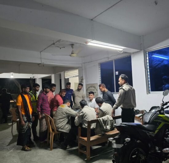 কলাপাড়ায় গভীর রাতে মাদকবিরোধী অভিযান, ৪ জনকে কারাদণ্ড