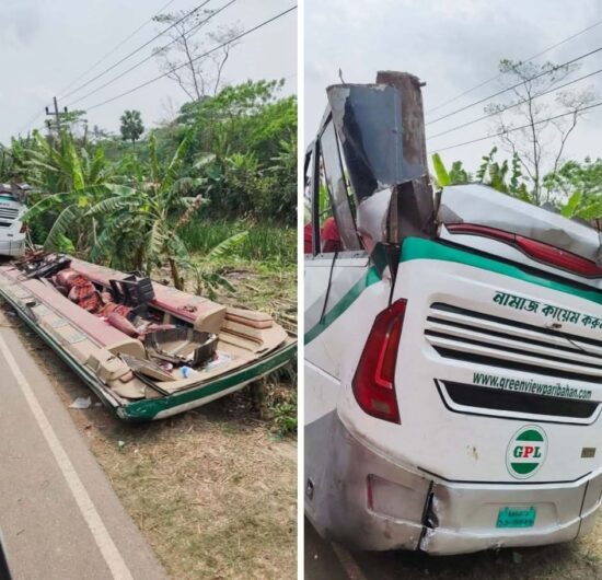 বরিশালে সড়ক দূর্ঘটনায় নিহত ২