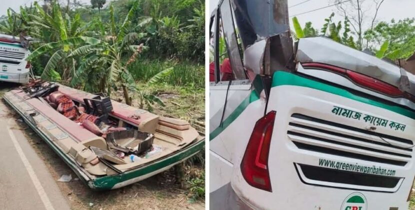 বরিশালে সড়ক দূর্ঘটনায় নিহত ২