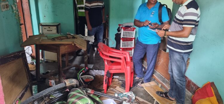 বরিশালে গ্যাস সিলিন্ডার বিস্ফোরণে আহত ২