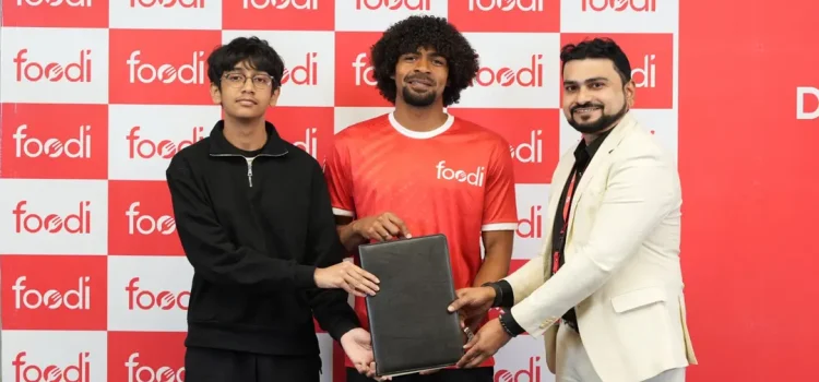 ফুডির ব্র্যান্ড অ্যাম্বাসেডর হলেন হামজা চৌধুরী