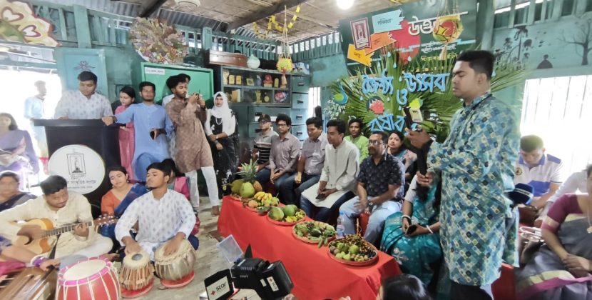বরিশালে ‘উত্তরণ’ আয়োজনে জ্যৈষ্ঠ উৎসব ও বর্ষাবরণ
