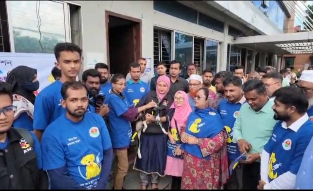 বরিশাল নগরীতে কুকুরের জলাতঙ্ক প্রতিষেধক ভ্যাকসিনেশন প্রোগ্রাম শুরু