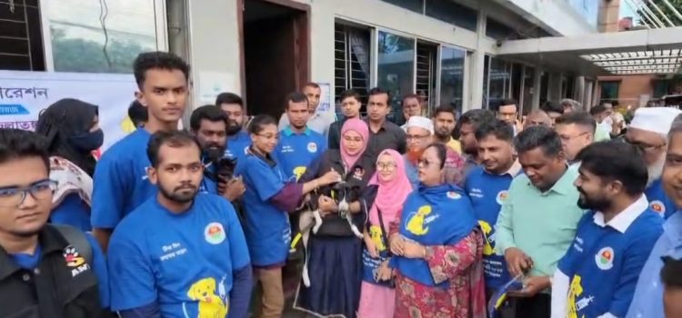 বরিশাল নগরীতে কুকুরের জলাতঙ্ক প্রতিষেধক ভ্যাকসিনেশন প্রোগ্রাম শুরু