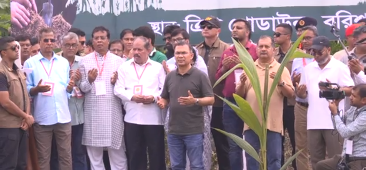 বরিশালবাসীর ভালবাসায় সিক্ত তারেক রহমান