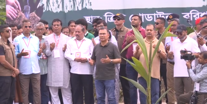 বরিশালবাসীর ভালবাসায় সিক্ত তারেক রহমান
